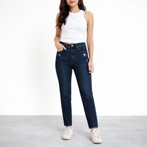 Levi’s 501S W27 (US 4/5) Skinny Jeans Women’s High Rise Dark Blue 29502-0201